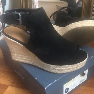Stylish Suede Wedges